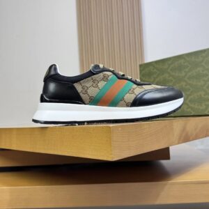 gucci ​re motion premium sneakers black gray