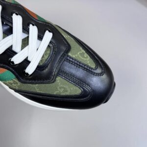 gucci ​re motion premium sneakers black green