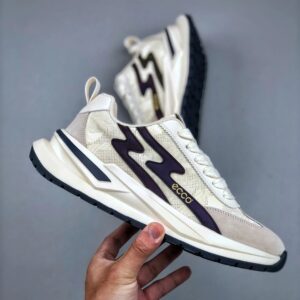 ecco beige running shoes