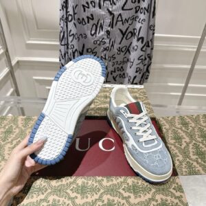 gucci re web sneakers grey