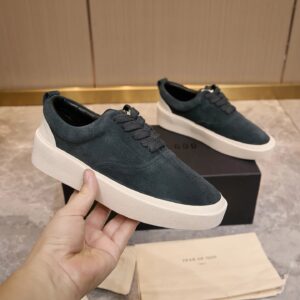 fear of god fog101 suede sneakers ​​navy