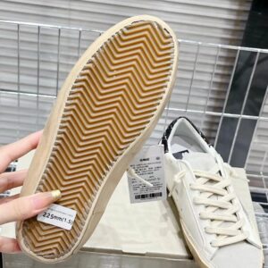 golden goose superstar sneakers black silver