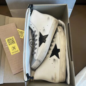 golden goose francy high top sneakers black