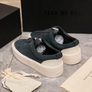 fear of god fog101 suede sneakers ​​navy
