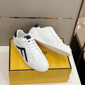 fendi ff men's sneakers white black