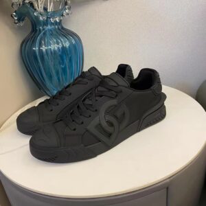 d&g fashion sneakers black