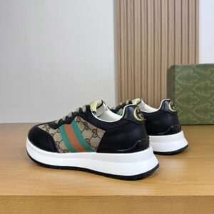 gucci ​re motion premium sneakers black gray