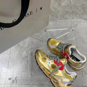 golden goose ball star sneakers gold