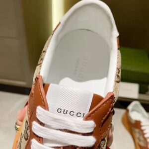 gucci casual sneakers brown