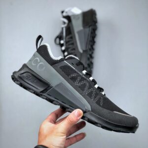 ecco men's running shoes black