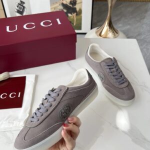 gucci 3d gg trainers grey