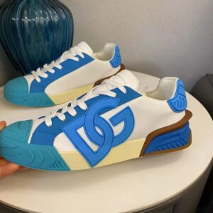 dolce & gabbana sneakers white blue