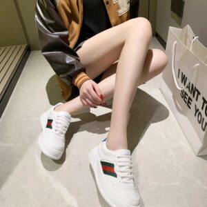 gucci casual sneakers white blue