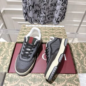 gucci re web sneakers black