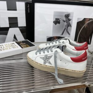 golden goose hi star sneakers red tail