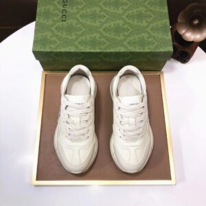 gucci rhyton clunky sneakers white dragon