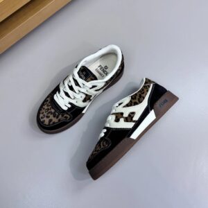 fendi suede sneakers leopard