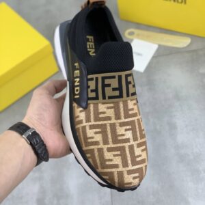 fendi new driving shoes black