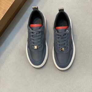 ferragamo premium shoes navy