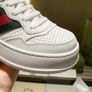 gucci casual sneakers white blue