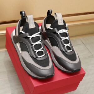 ferragamo casual sneakers black