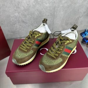 gucci re motion sneakers green