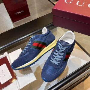 gucci re motion sneakers navy