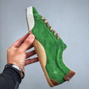 golden goose true star sneakers green