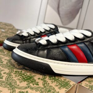 gucci ace sneakers black