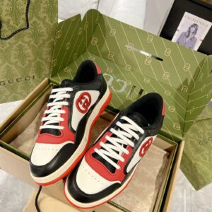 gucci lido mac80 sneakers black