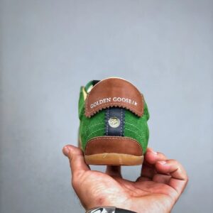 golden goose true star sneakers green