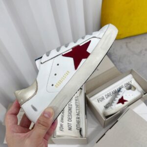 golden goose sstar sneakers red star