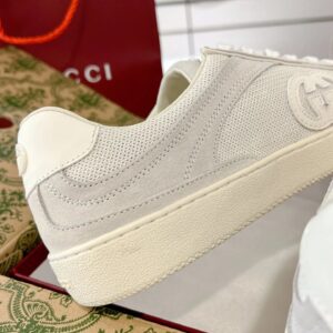 gucci 3d gg trainers white