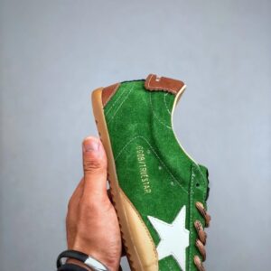 golden goose true star sneakers green