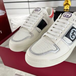 gucci sneakers white red