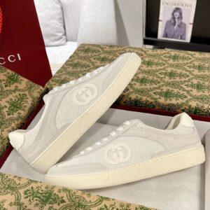 gucci 3d gg trainers white