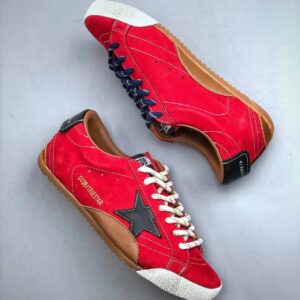 golden goose true star sneakers red