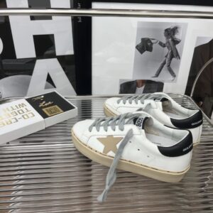 golden goose hi star sneakers black beige