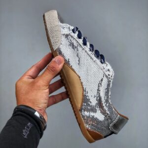 golden goose true star sneakers silver