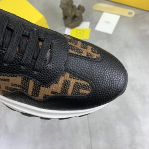 fendi new driving shoes black