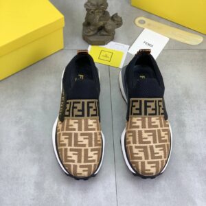 fendi new driving shoes black
