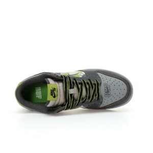 huf x nike sb dunk low city pack grey green