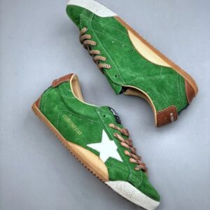 golden goose true star sneakers green