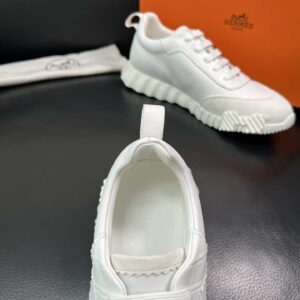 hermes bouncing luxury sneakers white