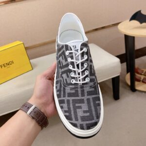 fendi new sneakers black gray