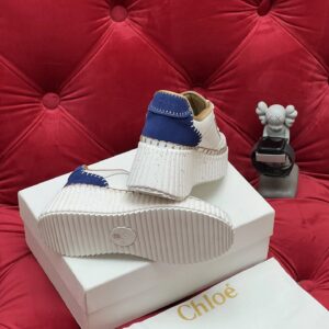 chloé platform sneakers multicolor