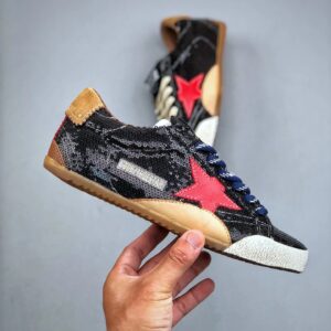 golden goose true star sneakers black