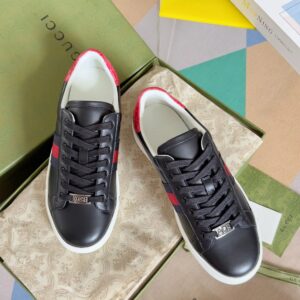 gucci ace bee sneakers black