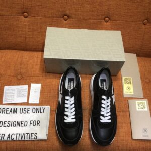 golden goose running sneakers black