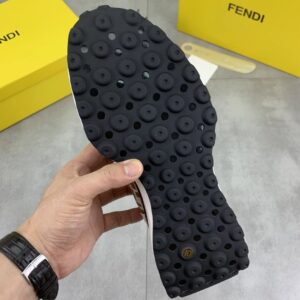 fendi new driving shoes white